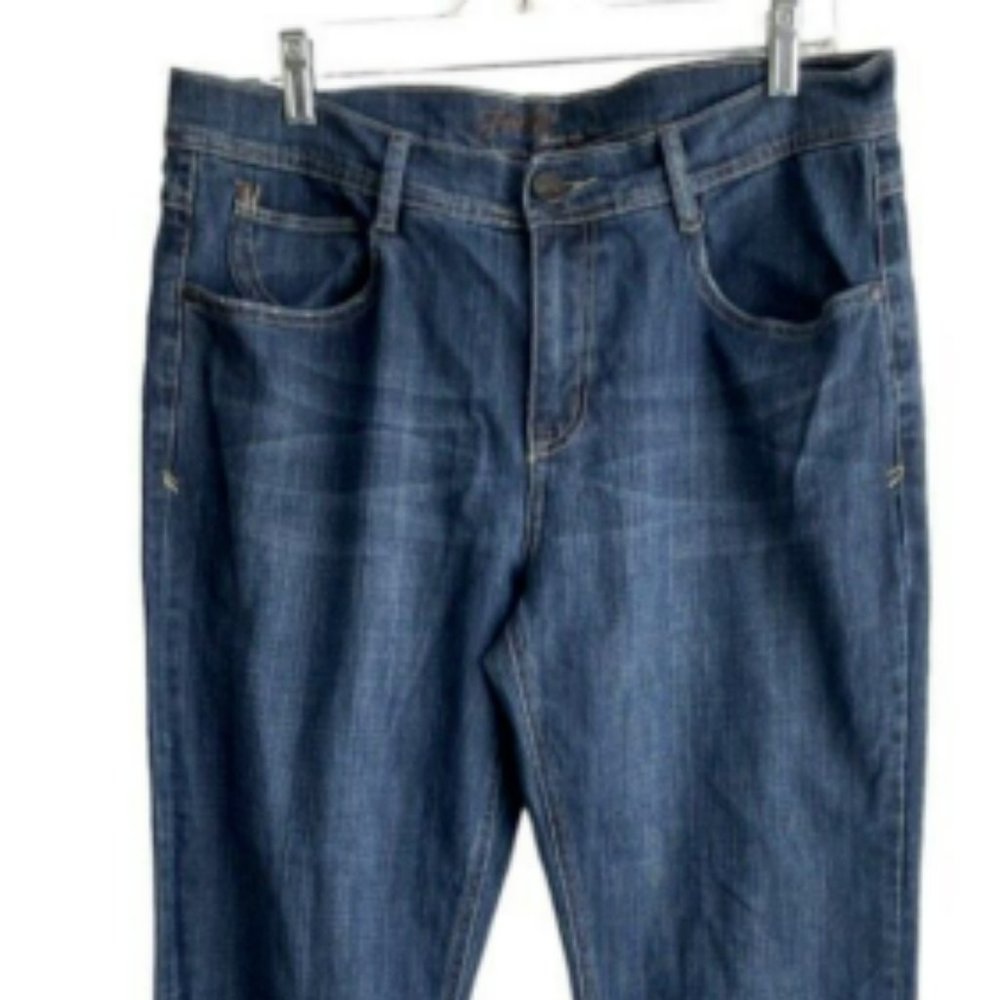Foster Jeans Womens Sz 14 Cotton Spandex High Rise